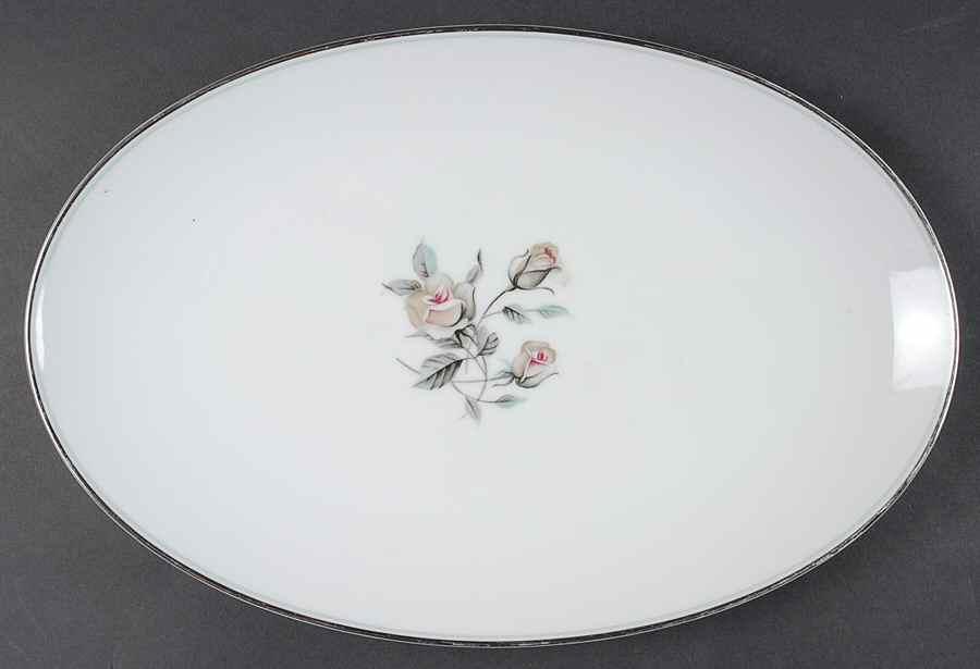 Margot 14" Oval Serving Platter by Noritake-1
