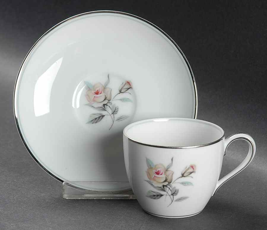 Margot Flat Demitasse Cup & Saucer Set by Noritake-1