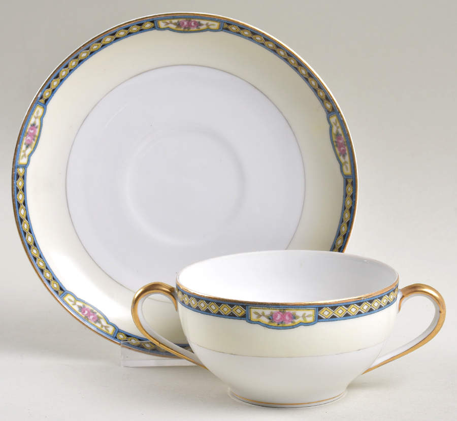 Margate Flat Bouillon Cup & Saucer by Noritake-1