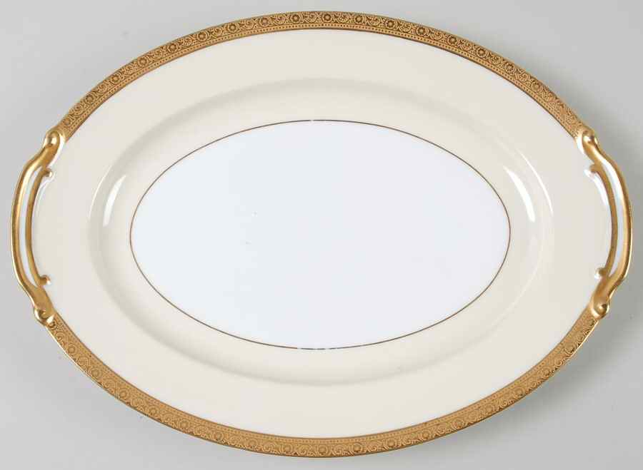 Margo 11" Oval Serving Platter by Noritake-1