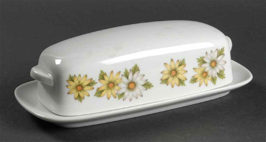 Marguerite 1/4 Lb Covered Butter by Noritake-1