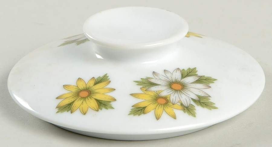 Marguerite Lid for Sugar Bowl by Noritake-1