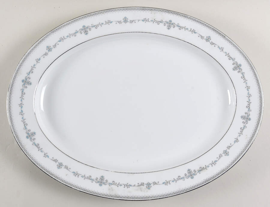 Maria 16" Oval Serving Platter by Noritake-1