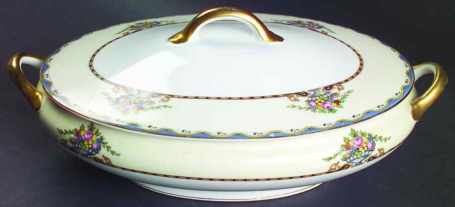 Mariana Oval Covered Vegetable by Noritake-1