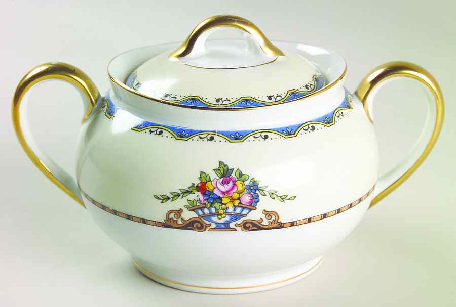 Mariana Sugar Bowl & Lid by Noritake-1