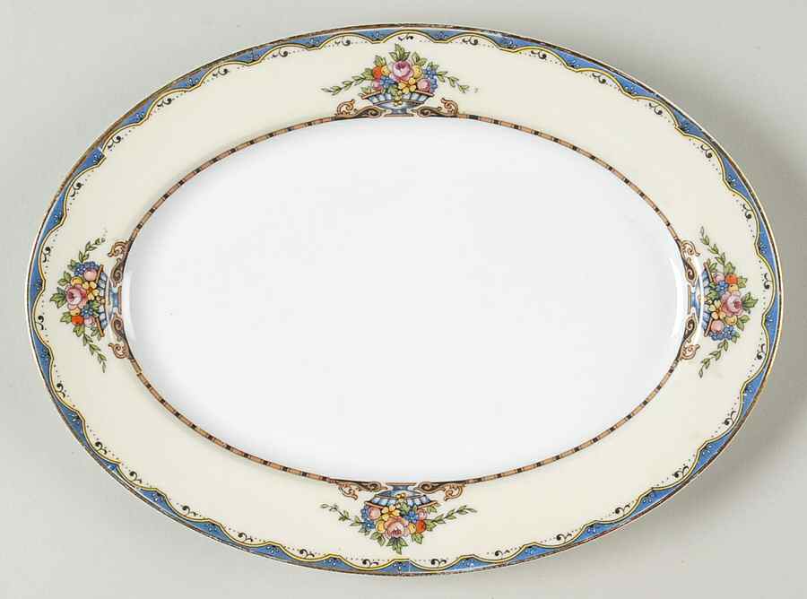 Mariana 10" Oval Serving Platter by Noritake-1