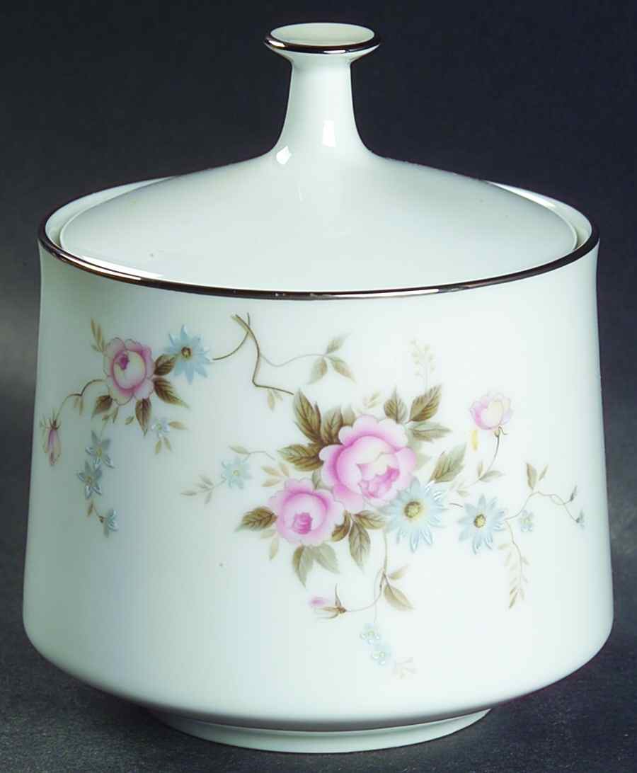 Marianne Sugar Bowl & Lid by Noritake-1