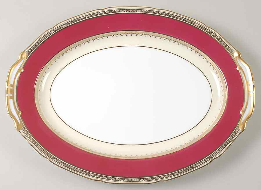 Marie 16" Oval Serving Platter by Noritake-1