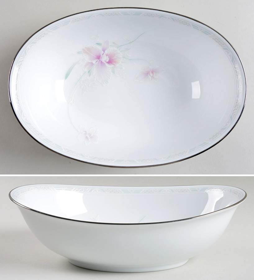 Mariel 9" Oval Vegetable Bowl by Noritake-1