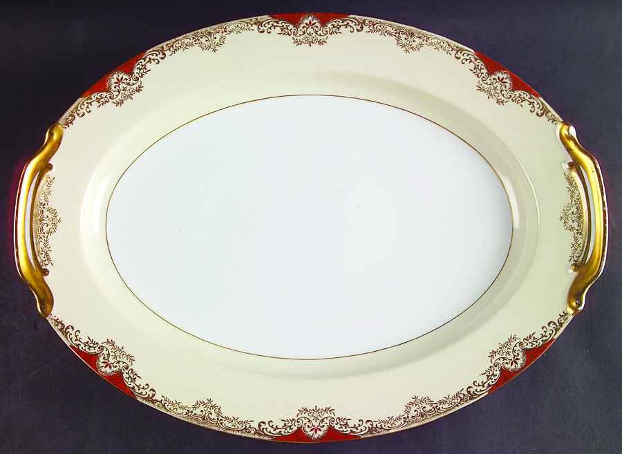 Marietta 16" Oval Serving Platter by Noritake-1