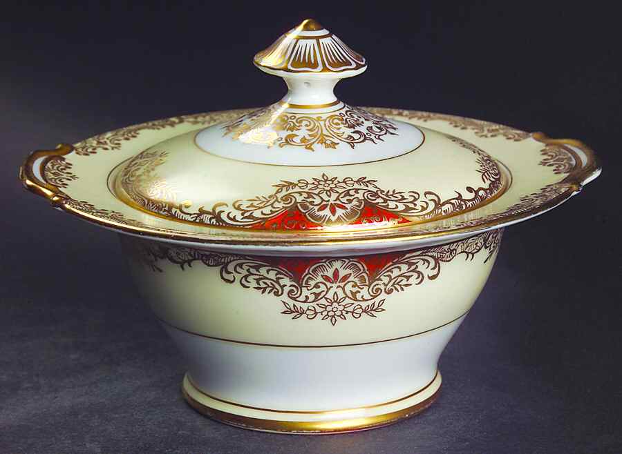 Marietta Sugar Bowl & Lid by Noritake-1