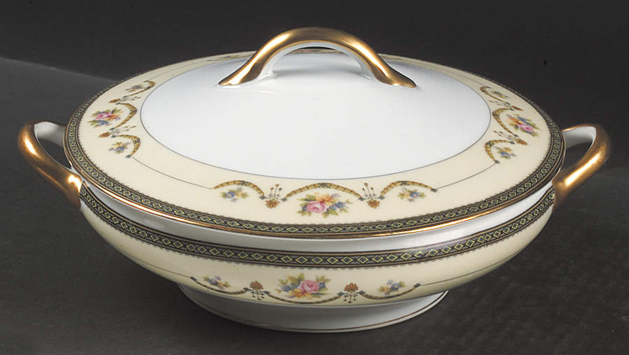 Marigold Round Covered Vegetable by Noritake-1