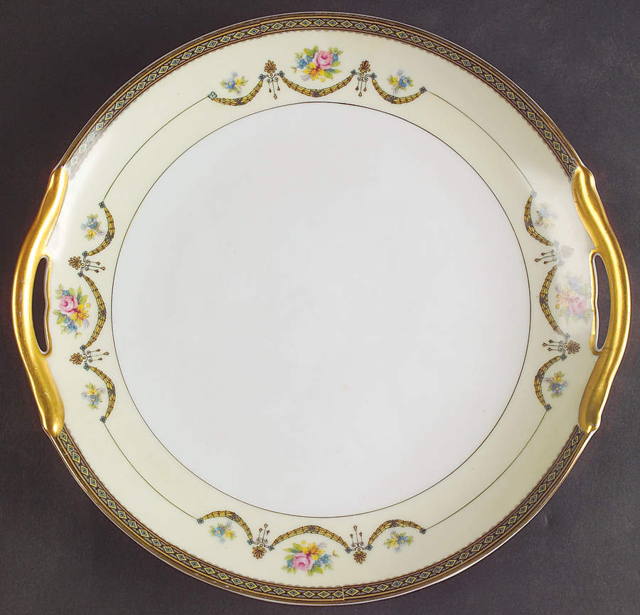 Marigold Handled Cake Plate by Noritake-1
