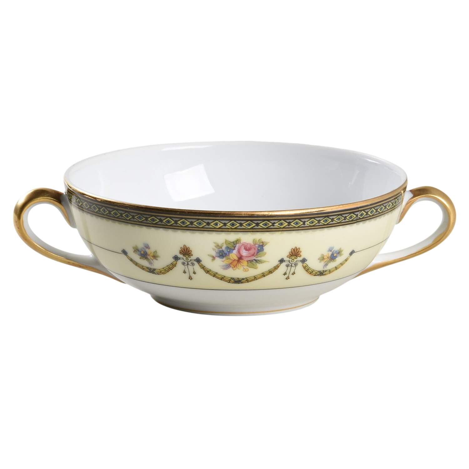 Marigold Flat Cream Soup Bowl by Noritake-1