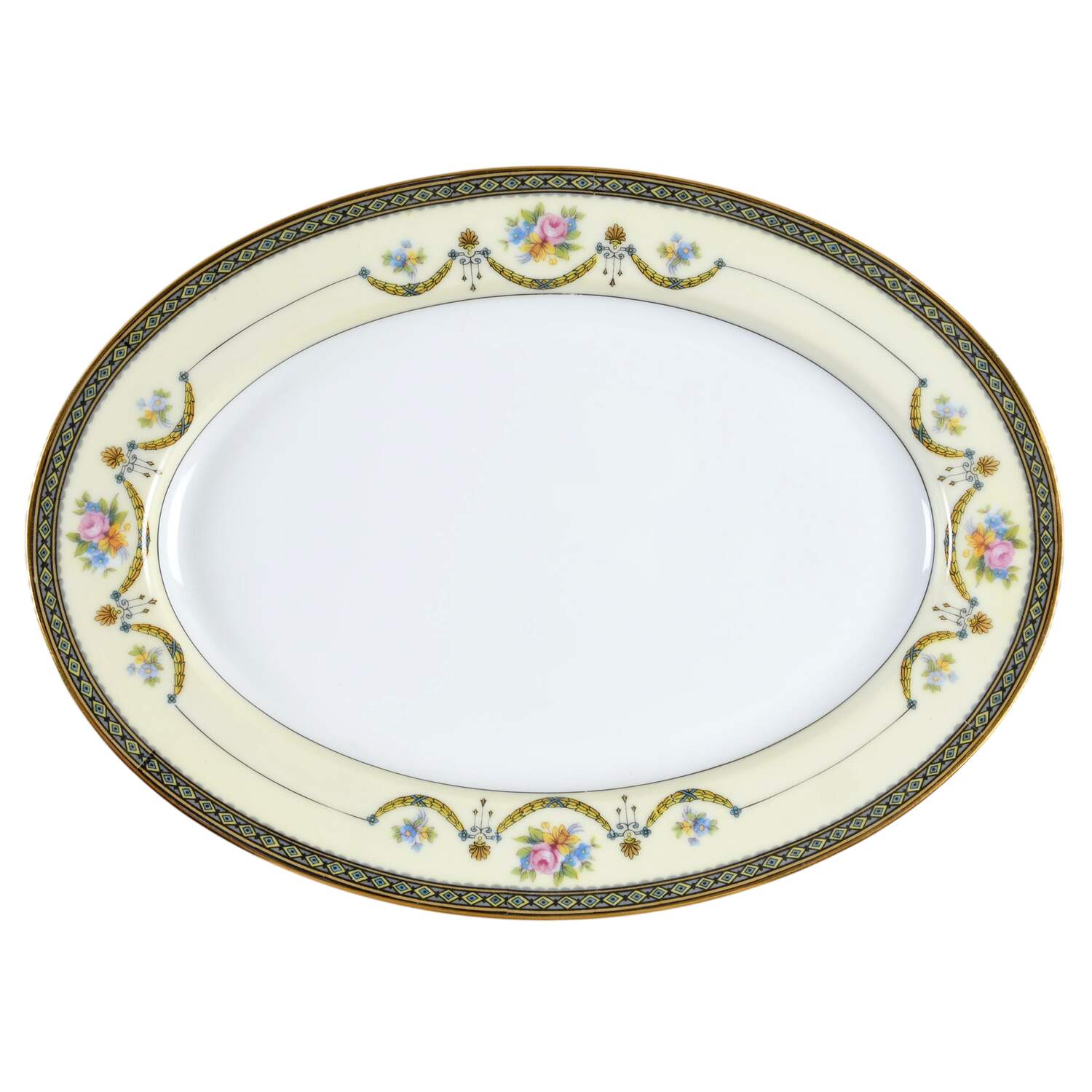 Marigold 10" Oval Serving Platter by Noritake-1