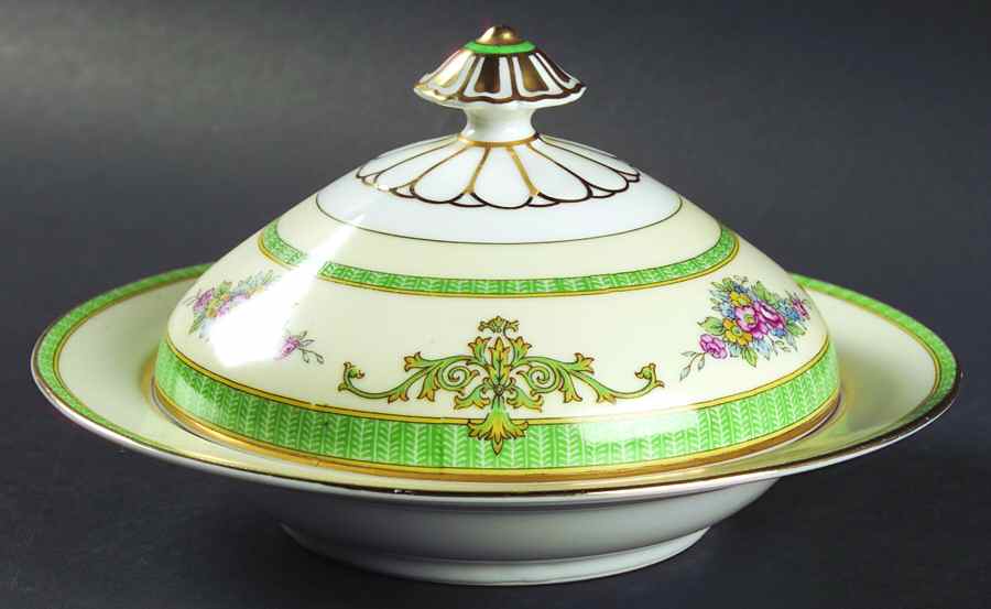 Marilyn Round Covered Butter by Noritake-1