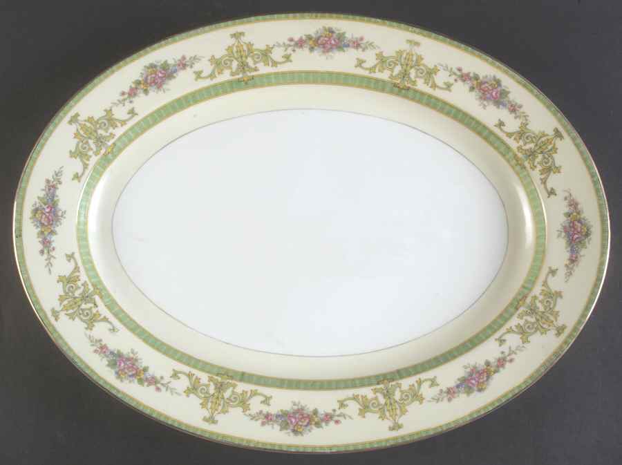 Marilyn 16" Oval Serving Platter by Noritake-1