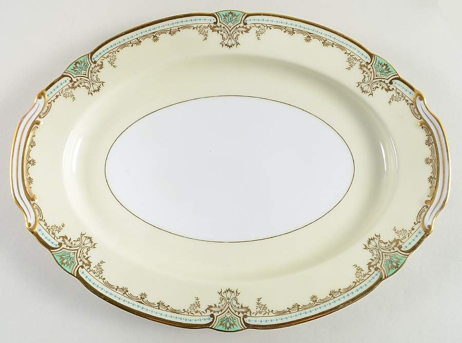 Maritza 13" Oval Serving Platter by Noritake-1