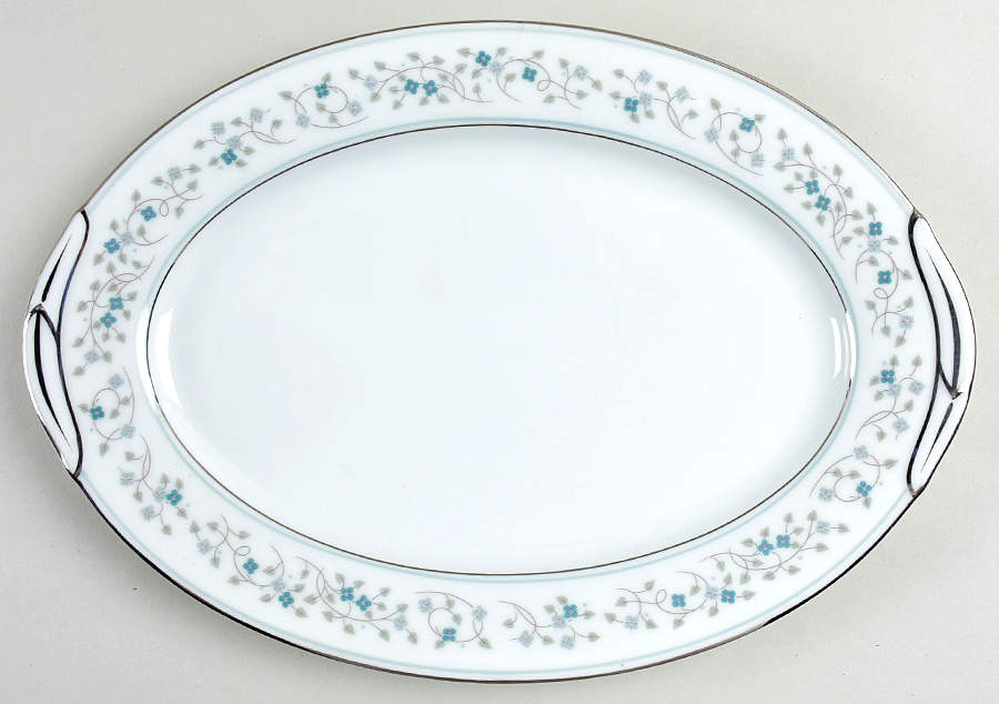 Marlene 12" Oval Serving Platter by Noritake-1