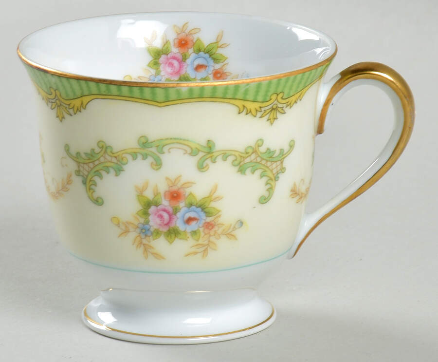 Marlene Green Footed Demitasse Cup by Noritake-1