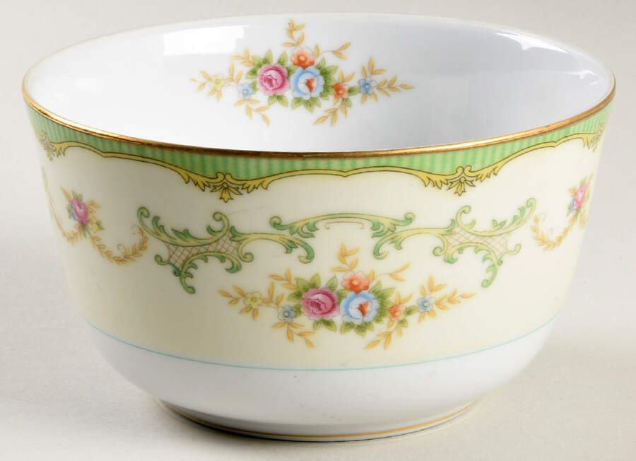 Marlene Green Cranberry Bowl by Noritake-1