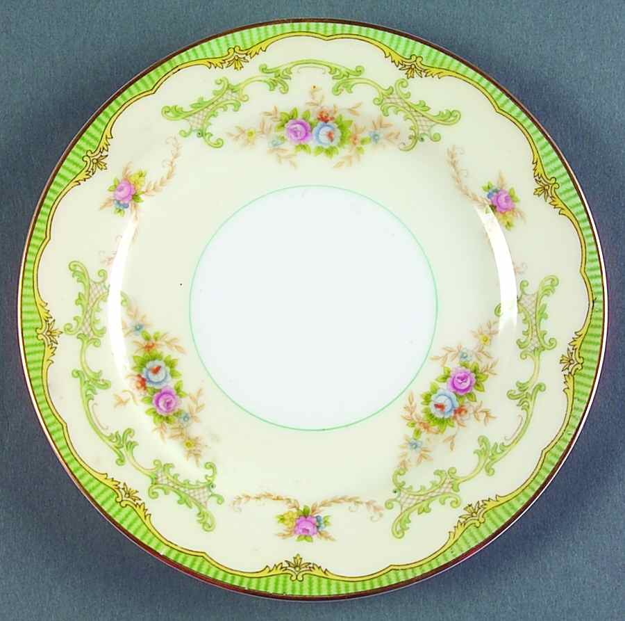 Marlene Green Bread & Butter Plate by Noritake-1