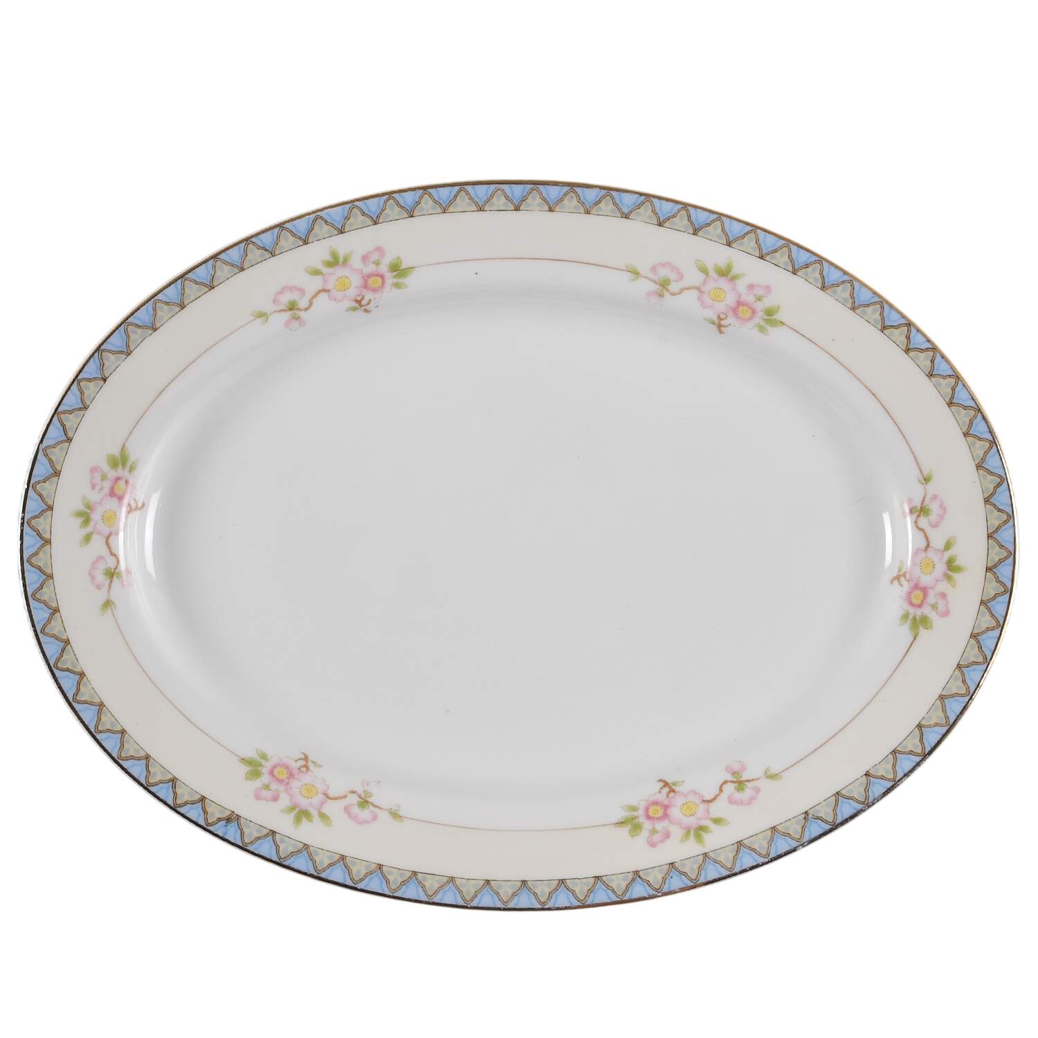 The Marne 10" Oval Serving Platter by Noritake-1