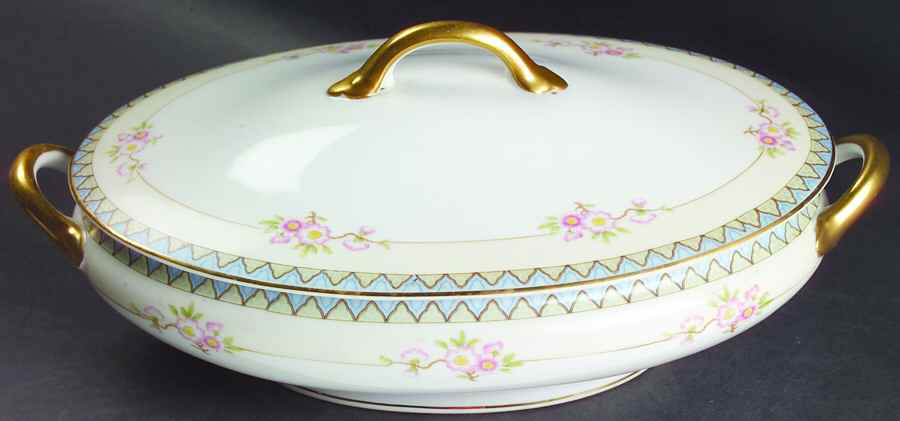 The Marne Oval Covered Vegetable by Noritake-1
