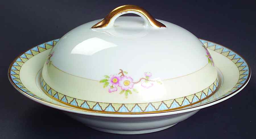 The Marne Round Covered Butter by Noritake-1