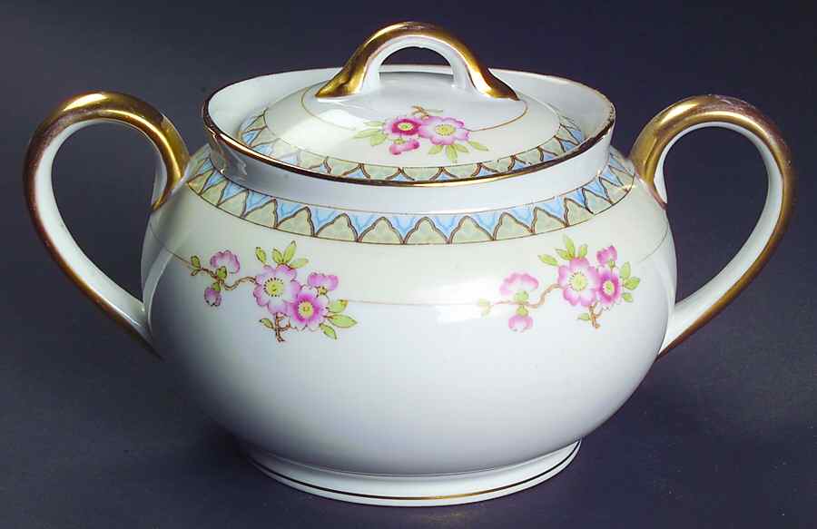 The Marne Sugar Bowl & Lid by Noritake-1