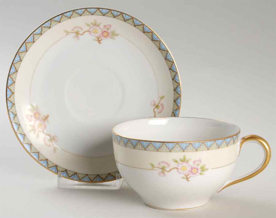 The Marne Flat Cup & Saucer Set by Noritake-1
