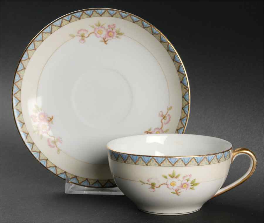 The Marne Flat Cup & Saucer Set by Noritake-1