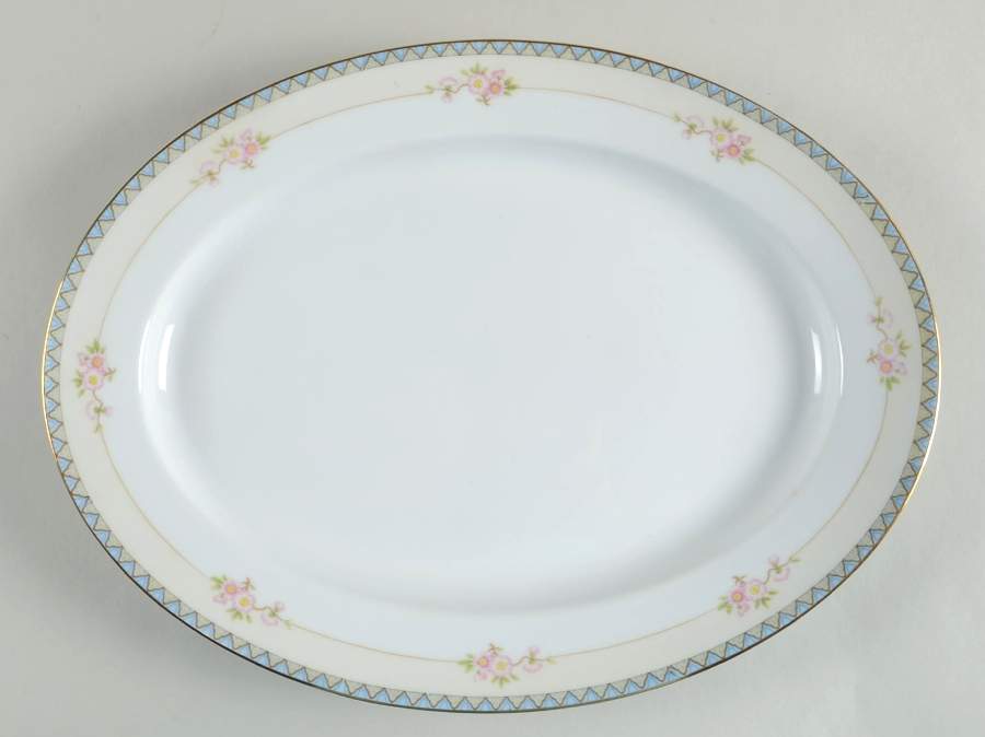 The Marne 16" Oval Serving Platter by Noritake-1