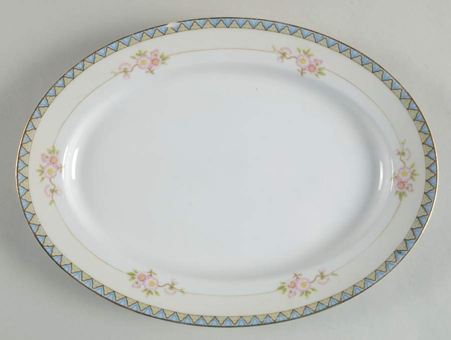 The Marne 11" Oval Serving Platter by Noritake-1