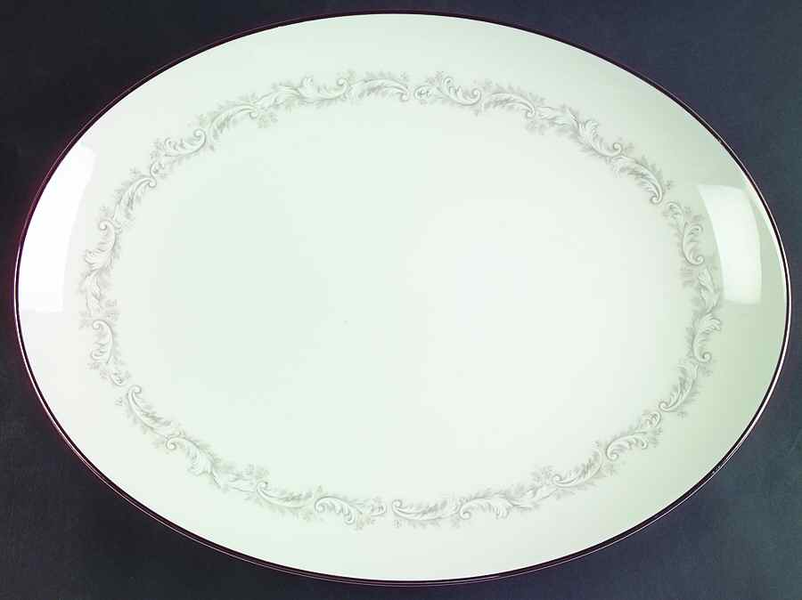 Marquis 15" Oval Serving Platter by Noritake-1