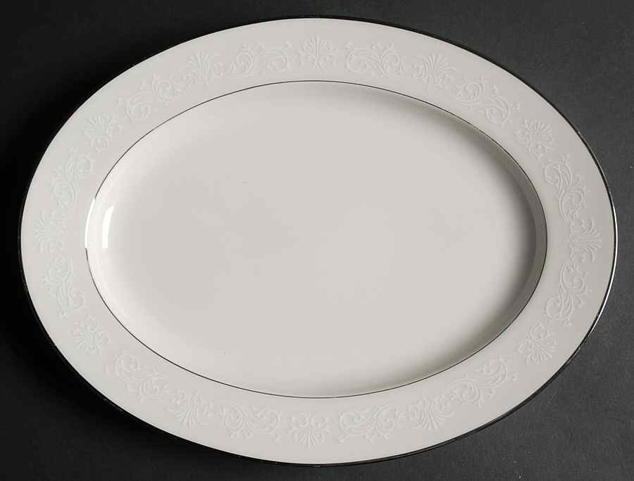 Marseille 11" Oval Serving Platter by Noritake-1