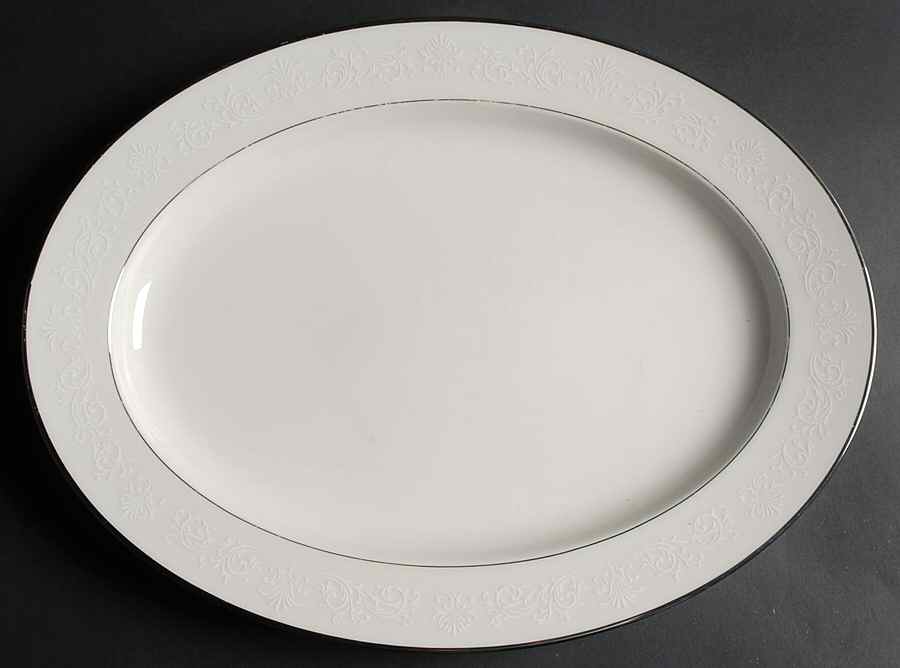 Marseille 16" Oval Serving Platter by Noritake-1