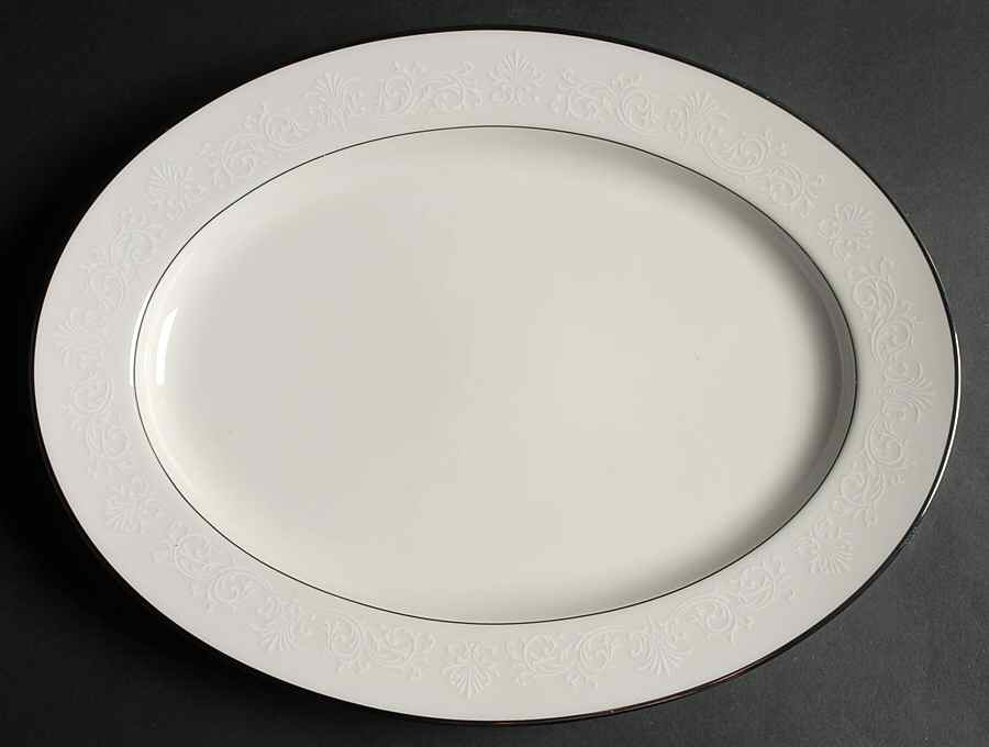 Marseille 13" Oval Serving Platter by Noritake-1