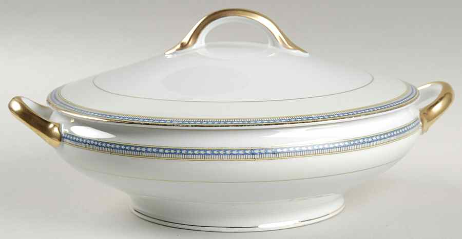 Marseilles Round Covered Vegetable by Noritake-1