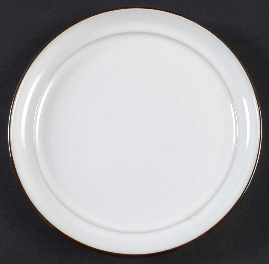 Marshmallow Bread & Butter Plate by Noritake-1