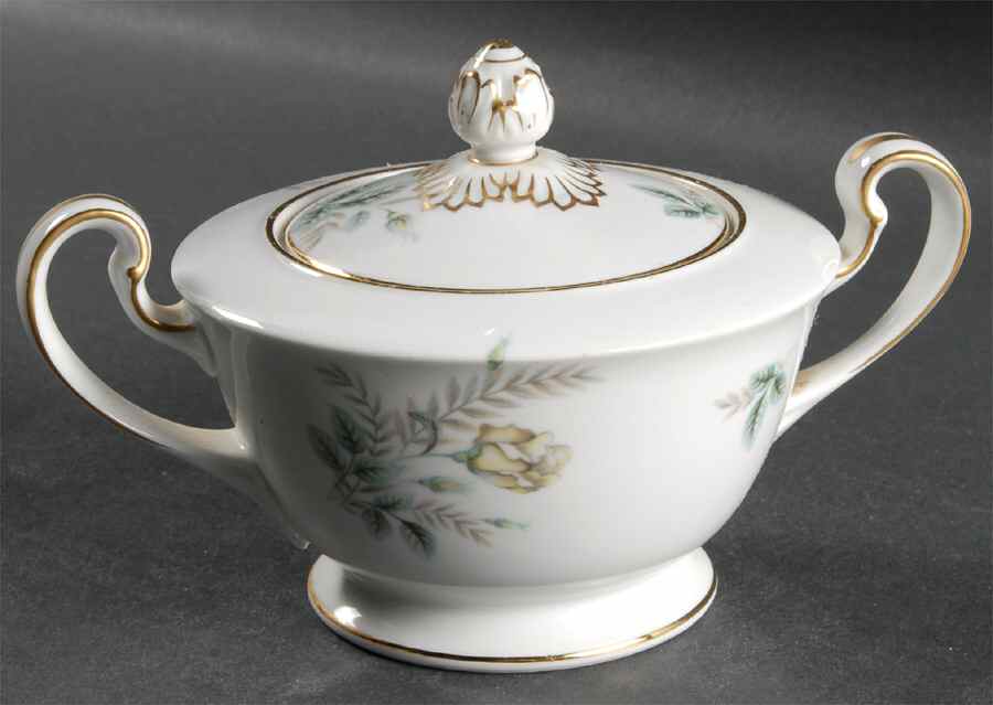 Marsha Sugar Bowl & Lid by Noritake-1