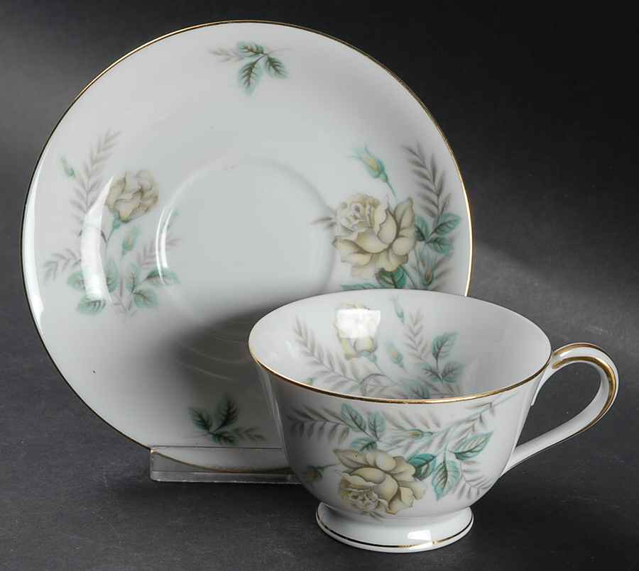 Marsha Footed Cup & Saucer Set by Noritake-1