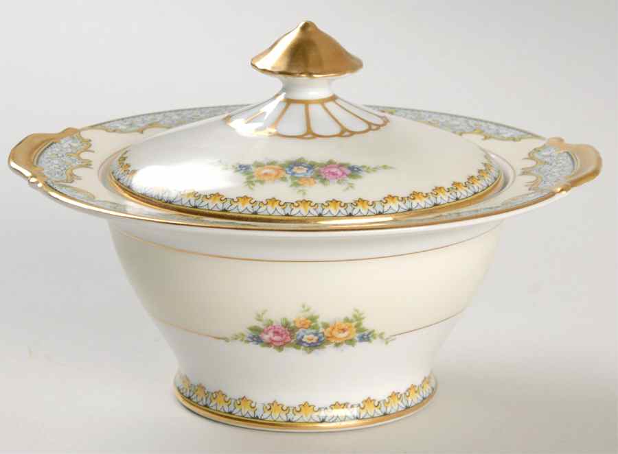 Martelle Sugar Bowl & Lid by Noritake-1