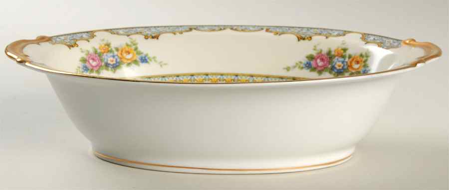 Martelle 9" Oval Vegetable Bowl by Noritake-1