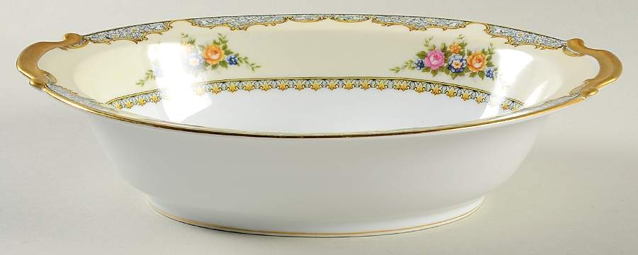 Martelle 10" Oval Vegetable Bowl by Noritake-1