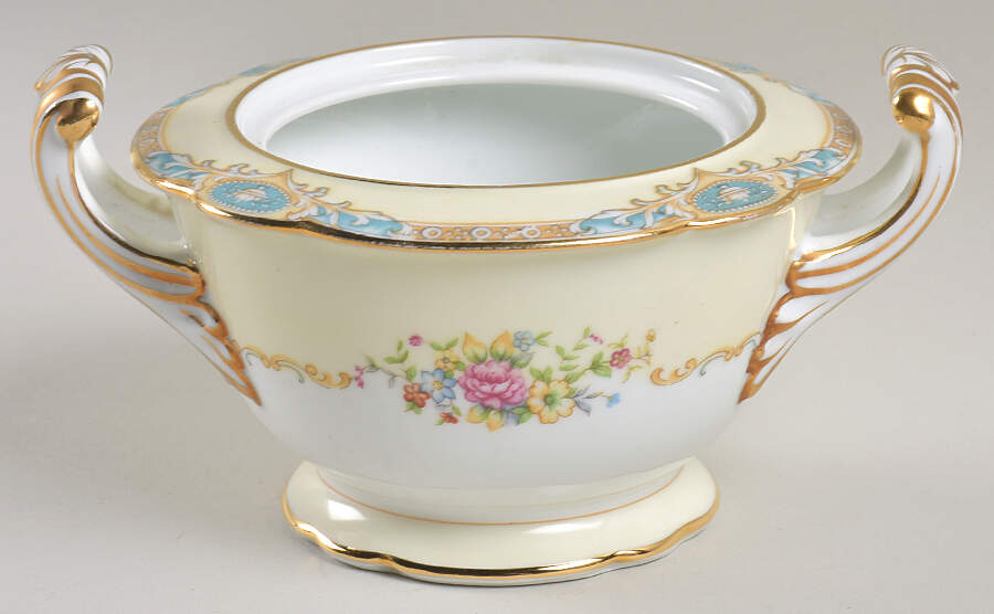 Marvelle Sugar Bowl No Lid by Noritake-1