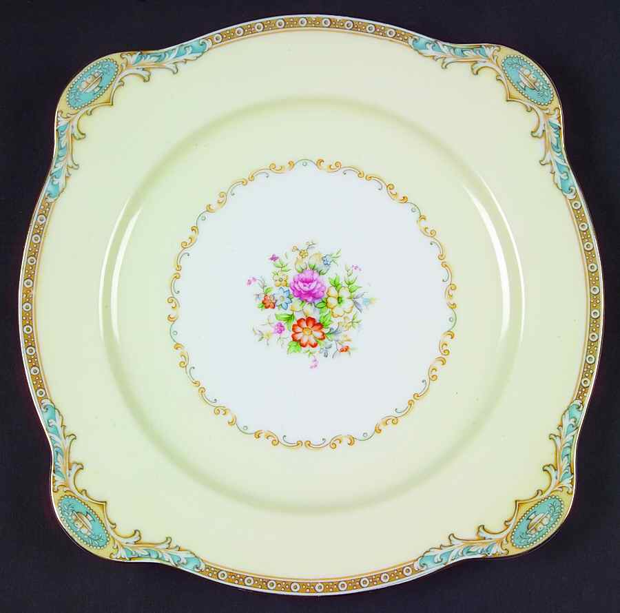 Marvelle Square Salad Plate by Noritake-1