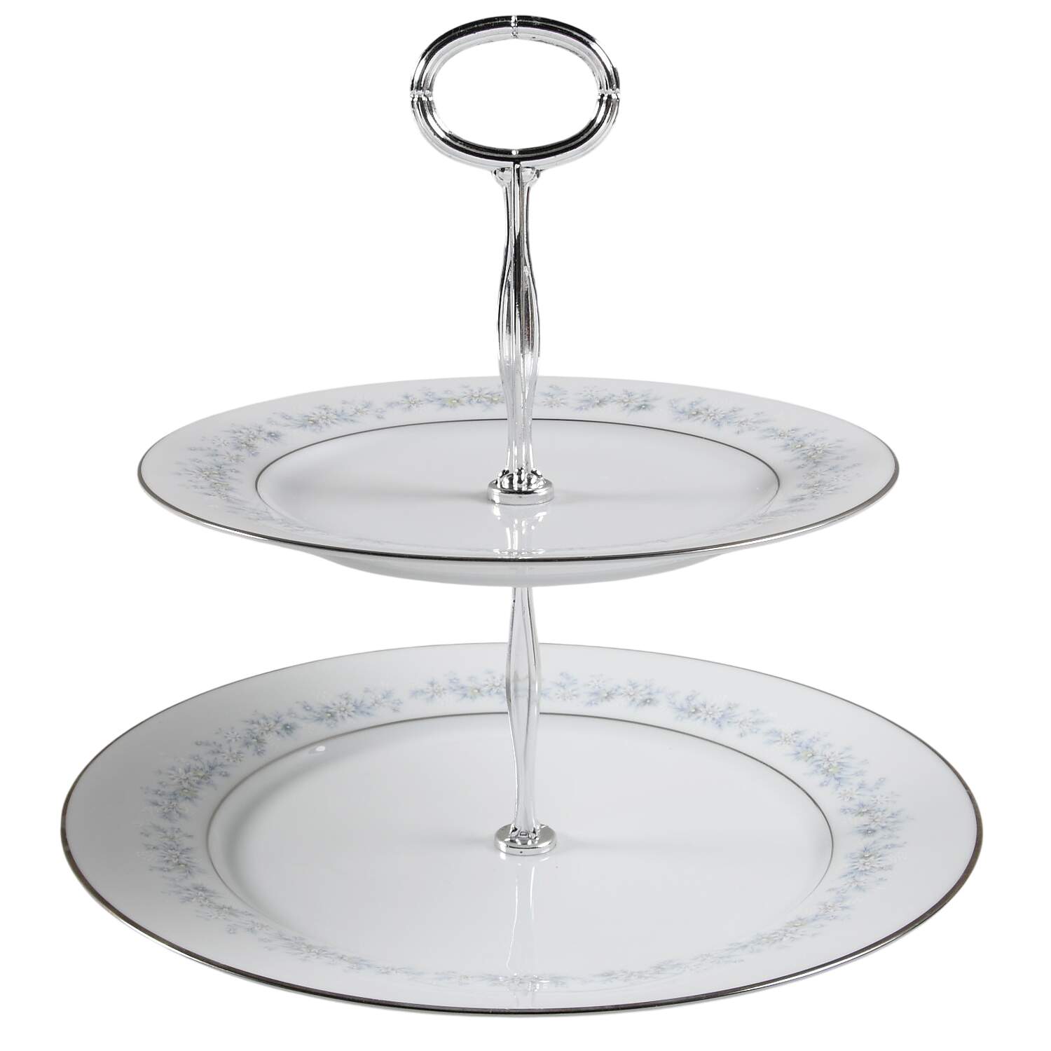 Marywood 6 5/8"-10"  2 Tiered Serving Tray (Dp, Sp) HC by Noritake-1
