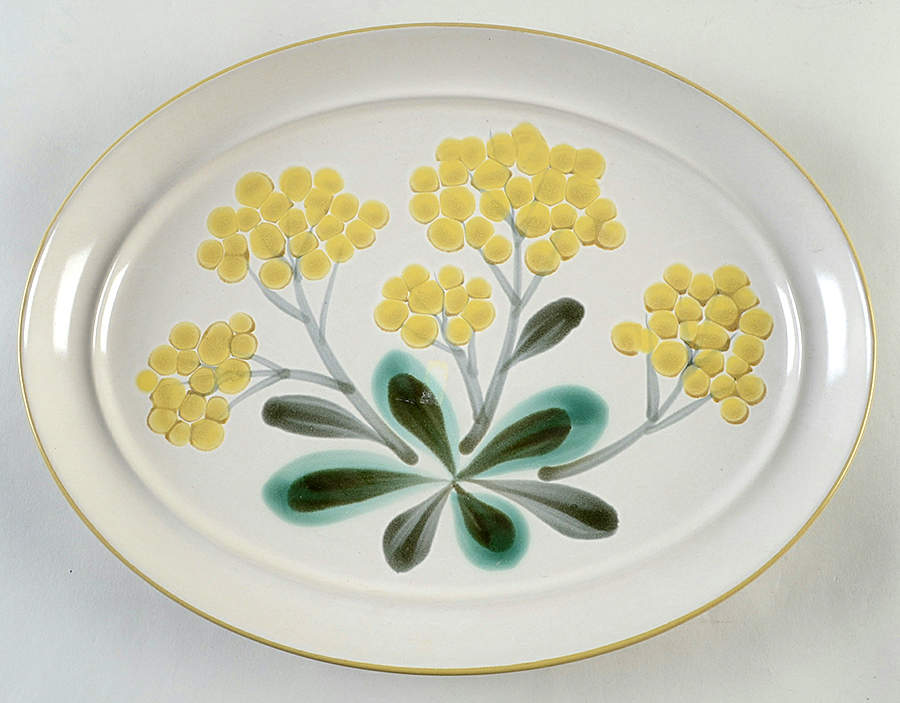 May Song 14" Oval Serving Platter by Noritake-1