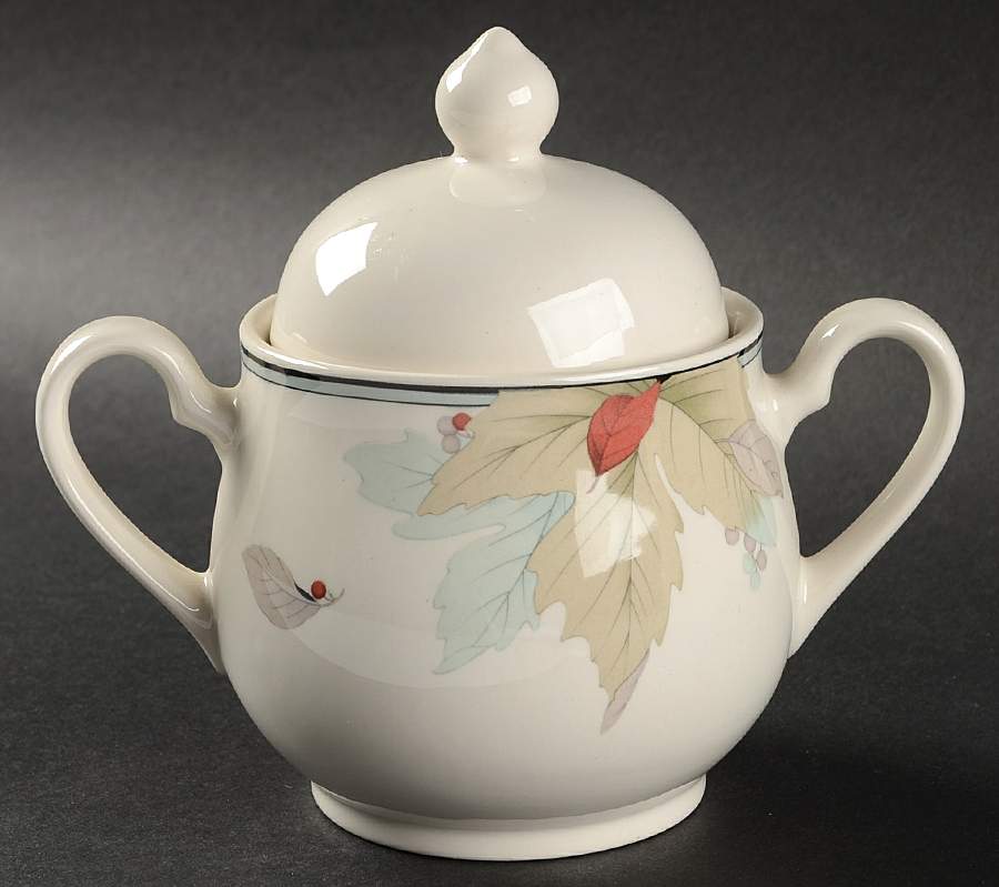 Maple Shade Sugar Bowl & Lid by Noritake-1